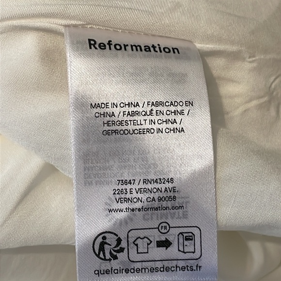 Reformation Marella A-Line Linen Dress - Picture 12 of 12